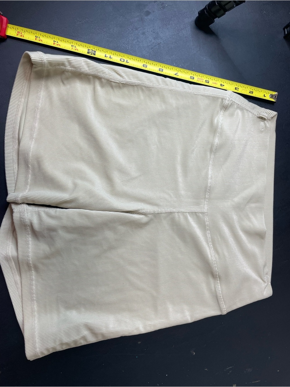 Women's Weworewhat Ribbed Biker Shorts - Size Medium (M)